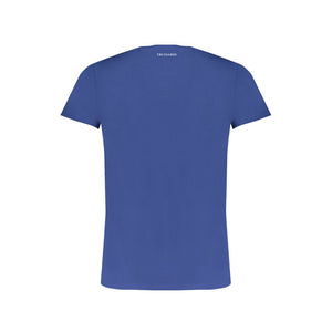 Trussardi Blue Cotton Men T-Shirt