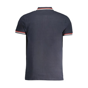 Cavalli Class Blue Cotton Men's Polo Shirt