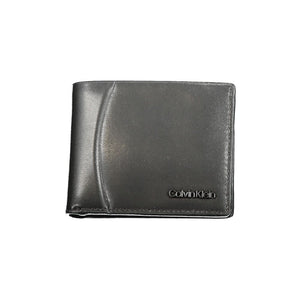 Calvin Klein Black Leather Men Wallet