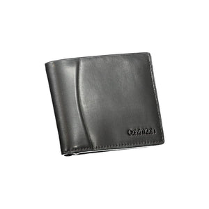 Calvin Klein Black Leather Men Wallet