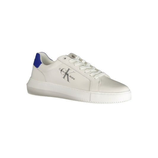 Calvin Klein White Leather Men Sneaker