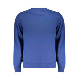North Sails Blue Cotton Men Sweater