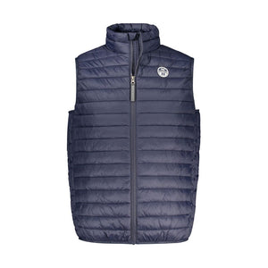 North Sails Blue Polyamide Men Jacket