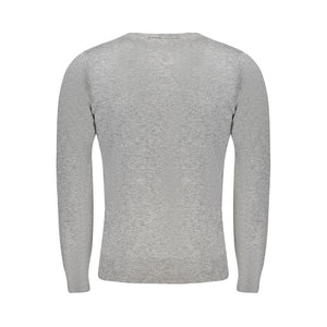 Cavalli Class Brown Polyester Men Sweater
