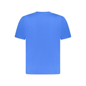 North Sails Blue Cotton Men T-Shirt