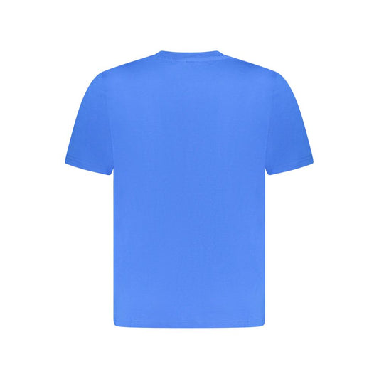 North Sails Blue Cotton Men T-Shirt