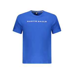 North Sails Blue Cotton Men TShirt