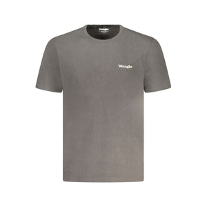 Wrangler Black Cotton Men's T-Shirt