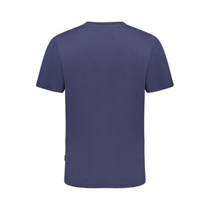 Fila Blue Cotton Men T-Shirt