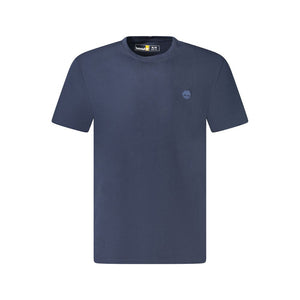 Timberland Blue Cotton Men's T-Shirt
