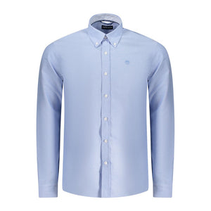 North Sails Light Blue Cotton Men Shirt