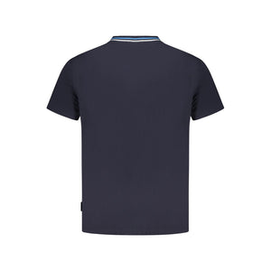 Napapijri Blu Organic Cotton Men's T-Shirt