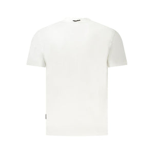 Napapijri White Cotton Men T-Shirt