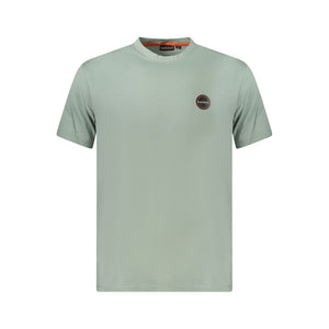 Napapijri Green Cotton Men T-Shirt