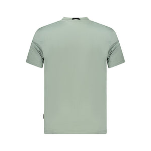 Napapijri Green Cotton Men T-Shirt