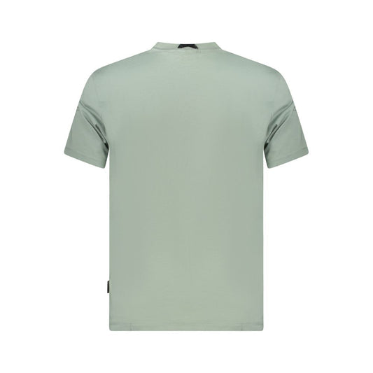 Napapijri Green Cotton Men T-Shirt