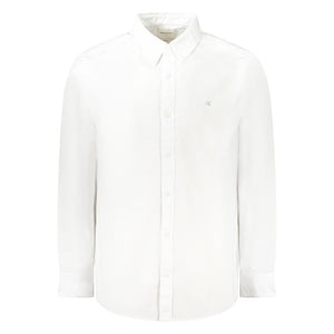 Calvin Klein White Cotton Men Shirt