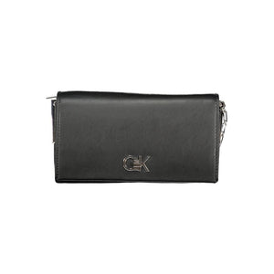 Calvin Klein Black Polyester Women Shoulder Bag