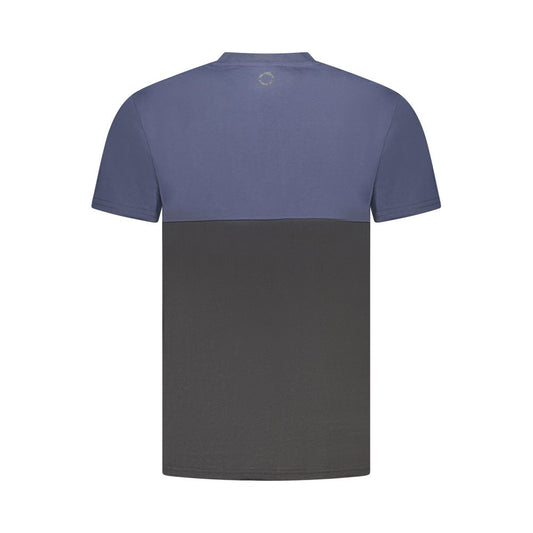 Trussardi Blue Cotton Men T-Shirt