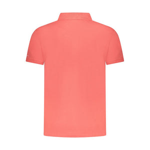 Trussardi Pink Cotton Men Polo Shirt