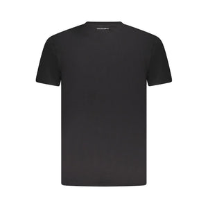Trussardi Black Cotton Men T-Shirt