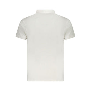 Trussardi White Cotton Men Polo Shirt