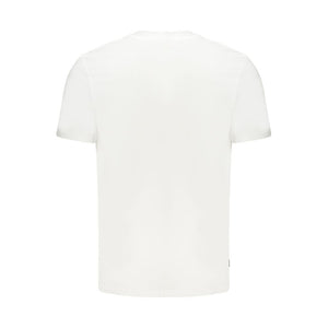 Timberland White Cotton Men T-Shirt