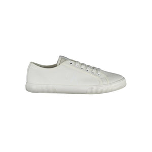 Calvin Klein White Polyester Men Sneaker