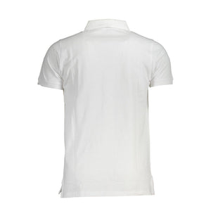 Norway 1963 White Cotton Men Polo Shirt