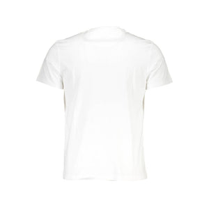 La Martina White Cotton Men T-Shirt