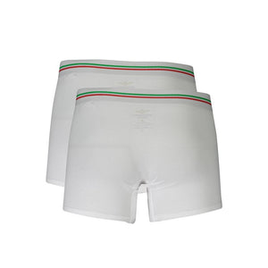 Aeronautica Militare White Cotton Men Boxer