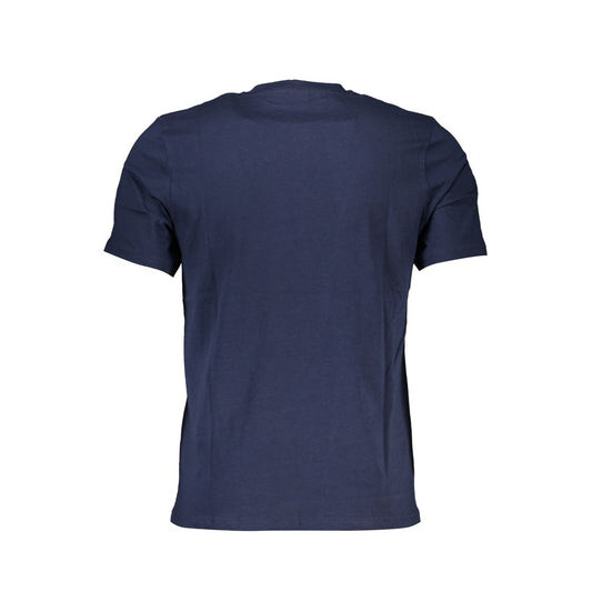 North Sails Blue Cotton Men T-Shirt