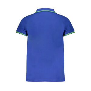 Norway 1963 Blue Cotton Men Polo Shirt