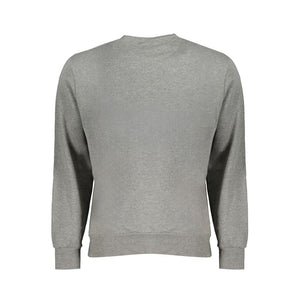 North Sails Gray Cotton Men Sweater