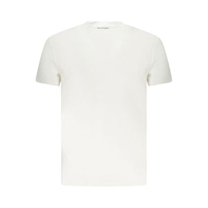 Trussardi White Cotton Men T-Shirt