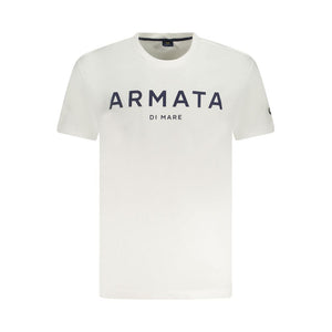 Armata Di Mare White Cotton Men T-Shirt