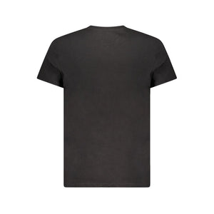 Tommy Hilfiger Black Cotton Men T-Shirt