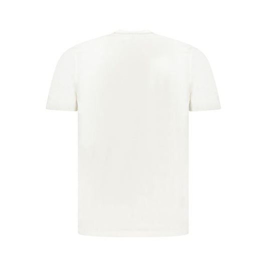 North Sails White Cotton Men T-Shirt