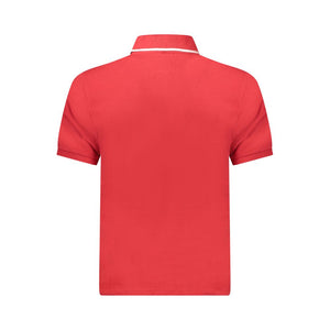 North Sails Red Cotton Men Polo Shirt