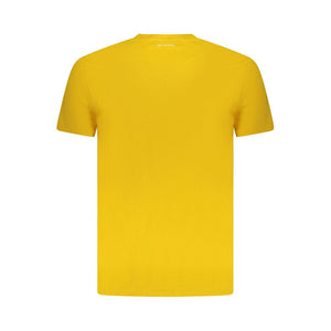 Trussardi Yellow Cotton Men T-Shirt