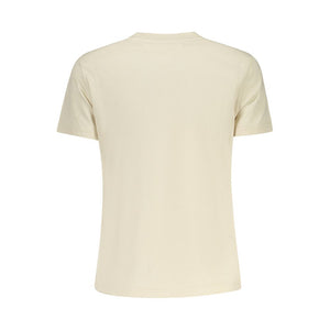 Tommy Hilfiger Beige Cotton Women T-Shirt