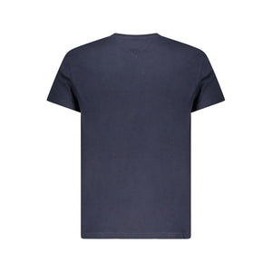 Tommy Hilfiger Blue Cotton Men T-Shirt