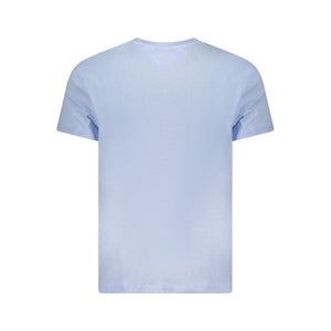 Tommy Hilfiger Blue Cotton Men T-Shirt