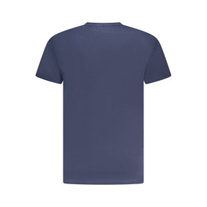 Tommy Hilfiger Blue Cotton Men T-Shirt