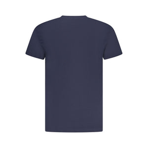 Tommy Hilfiger Blue Cotton Men T-Shirt