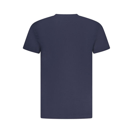 Tommy Hilfiger Blue Cotton Men T-Shirt