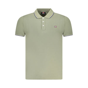 Norway 1963 Green Cotton Men Polo Shirt