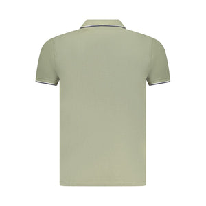 Norway 1963 Green Cotton Men Polo Shirt
