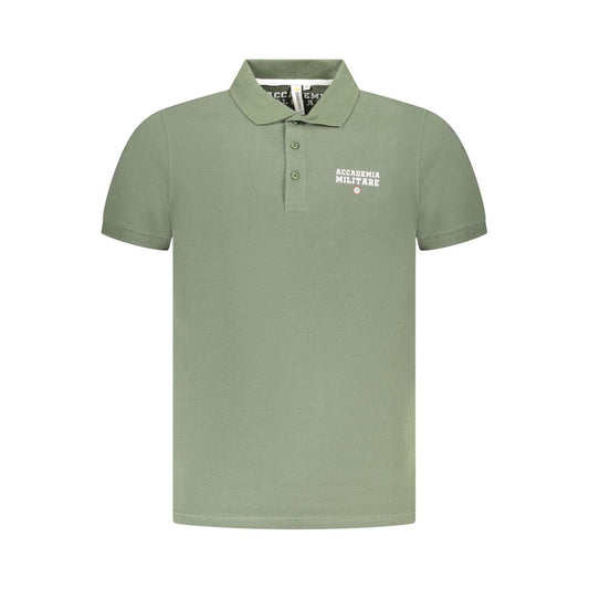 Accademia Militare Verde Cotton Men Polo