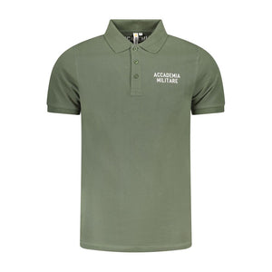 Accademia Militare Verde Cotton Mens Polo